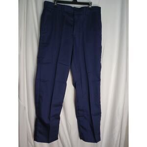 New Red Kap Pants Men's 36Wx34L Navy Blue Uniform Industrial Utility Workwear